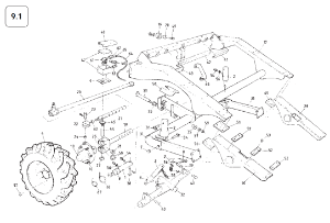 9.1 Axle Assembly (2004)