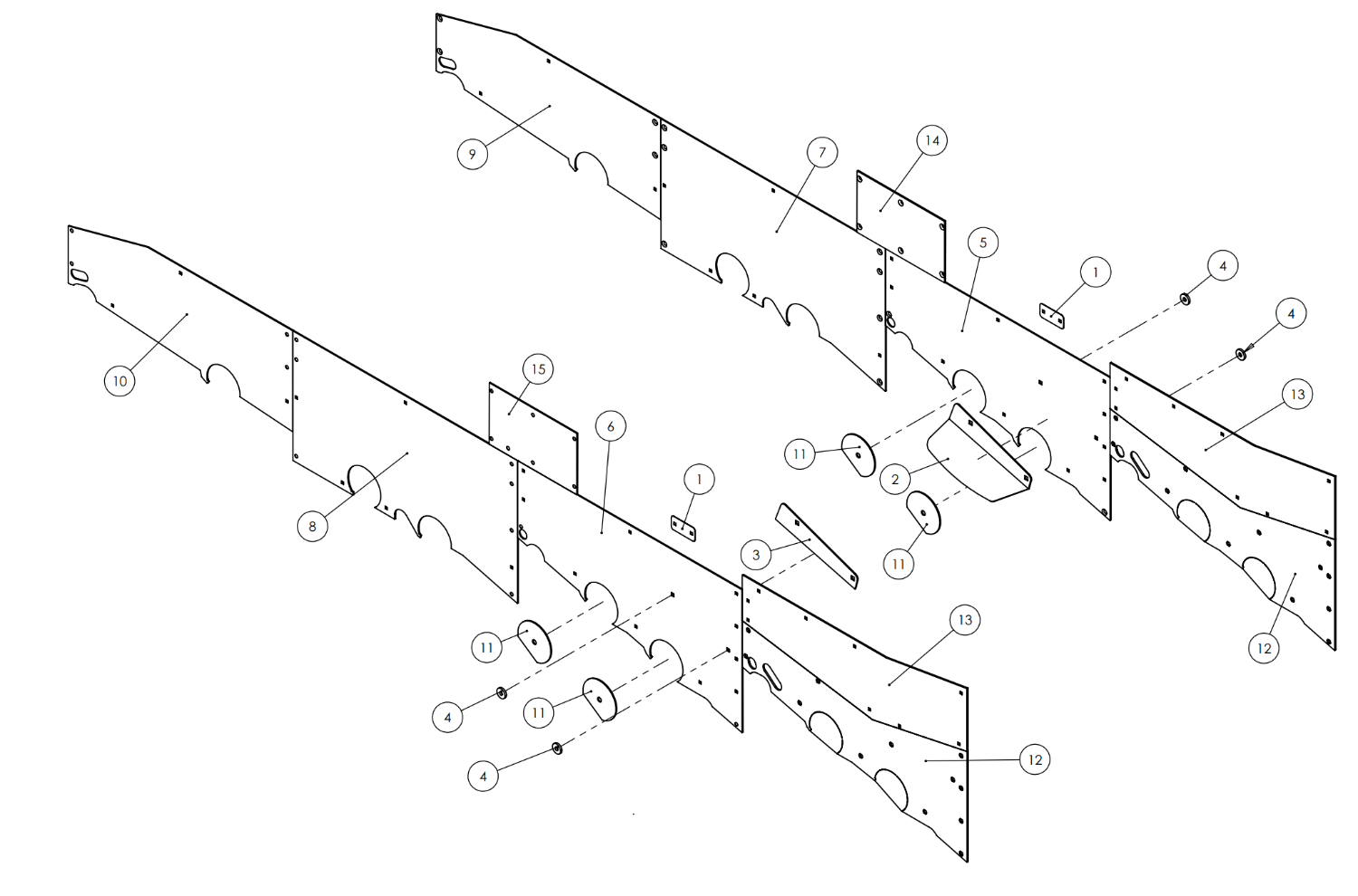 KIT-0192 4 Web Wear Plate