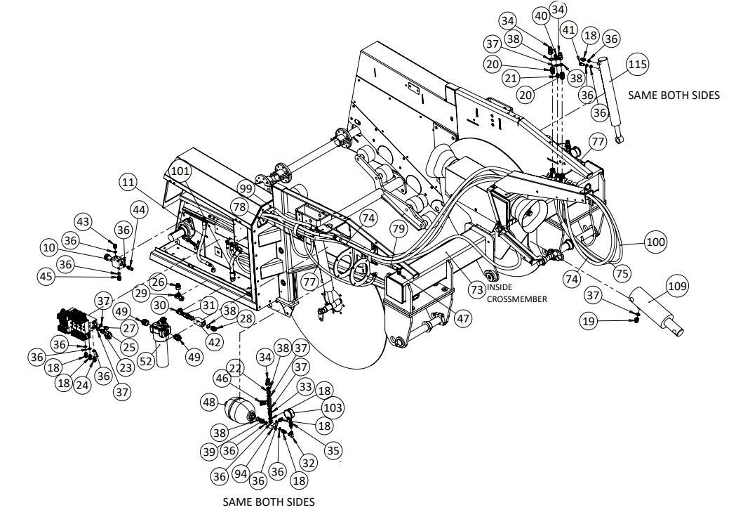 Front Hydraulics