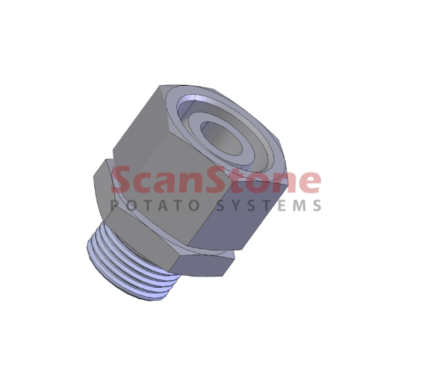 15mm X 12mm L FEMALE/ MALE REDUCER