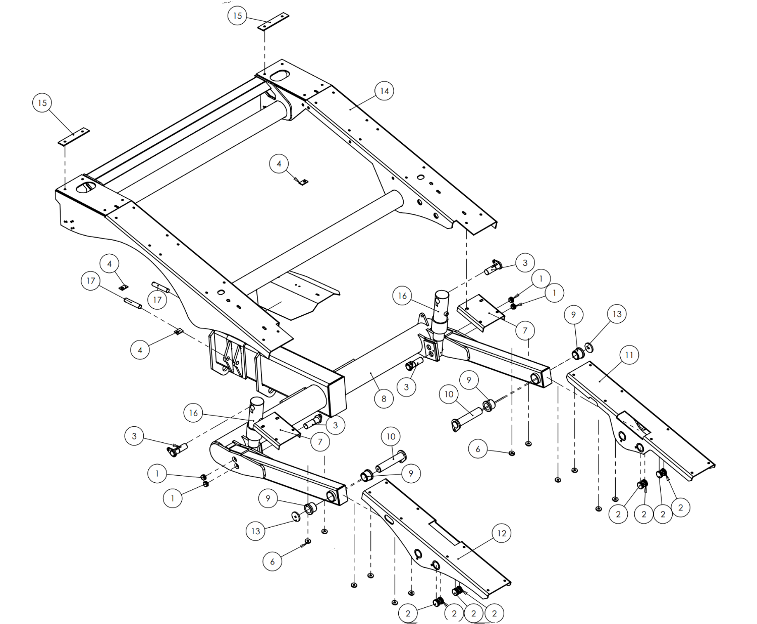 Levelling Axle