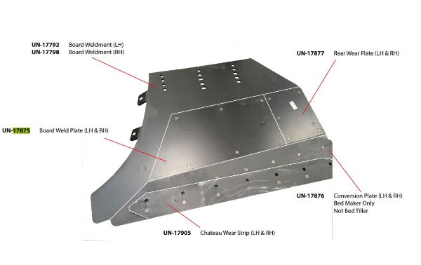 BOARD WEAR PLATE