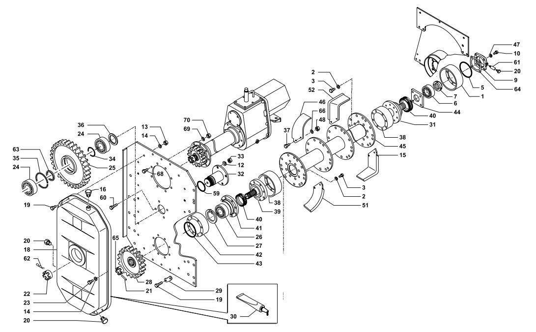 Mod Kit (2015-2018) Drive and Non-Drive End